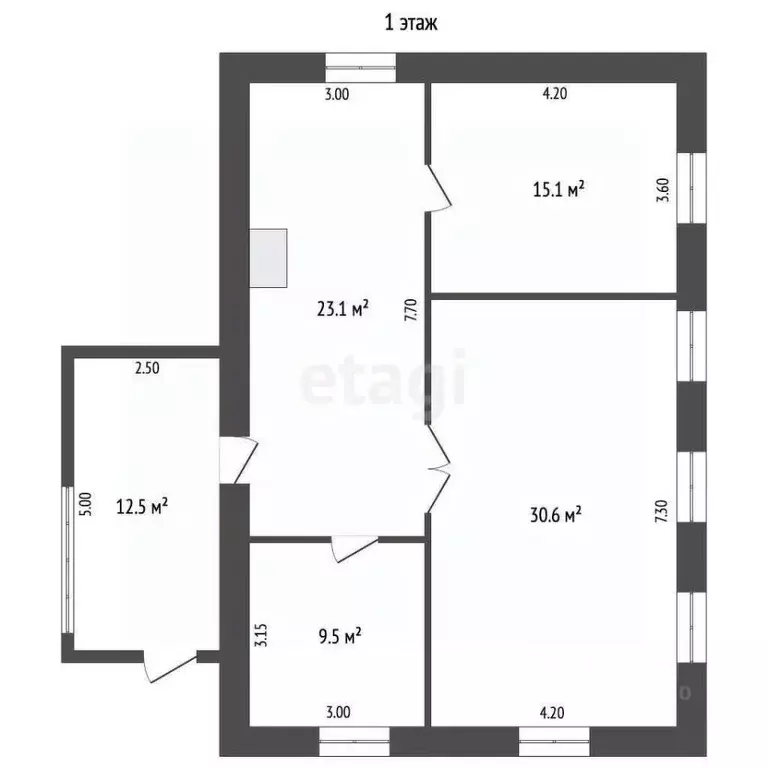 Дом в Орловская область, Хотынец пгт ул. Октябрьская, 10 (144 м) - Фото 1