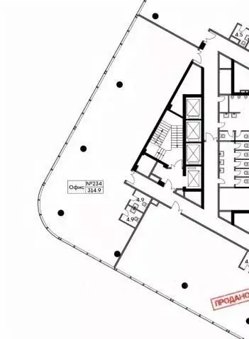 Офис в Москва Ходынский бул., 4/1 (315 м) - Фото 1