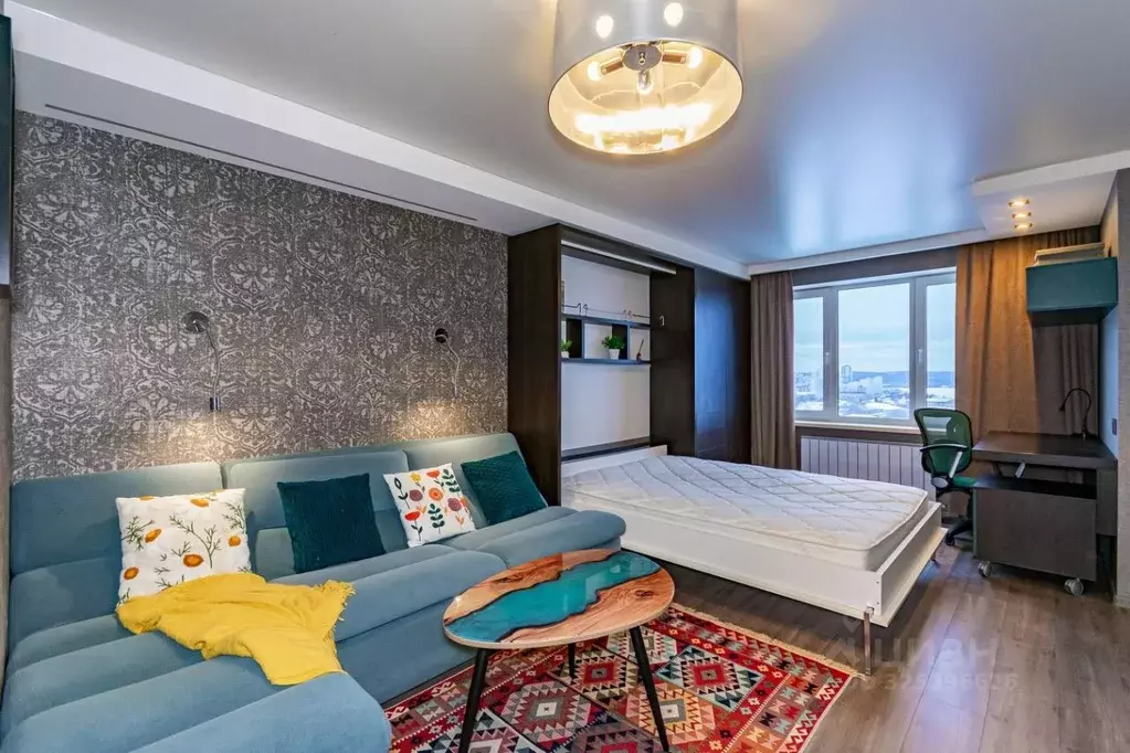 1-к кв. Свердловская область, Екатеринбург ул. Юмашева, 1 (44.8 м) - Фото 2