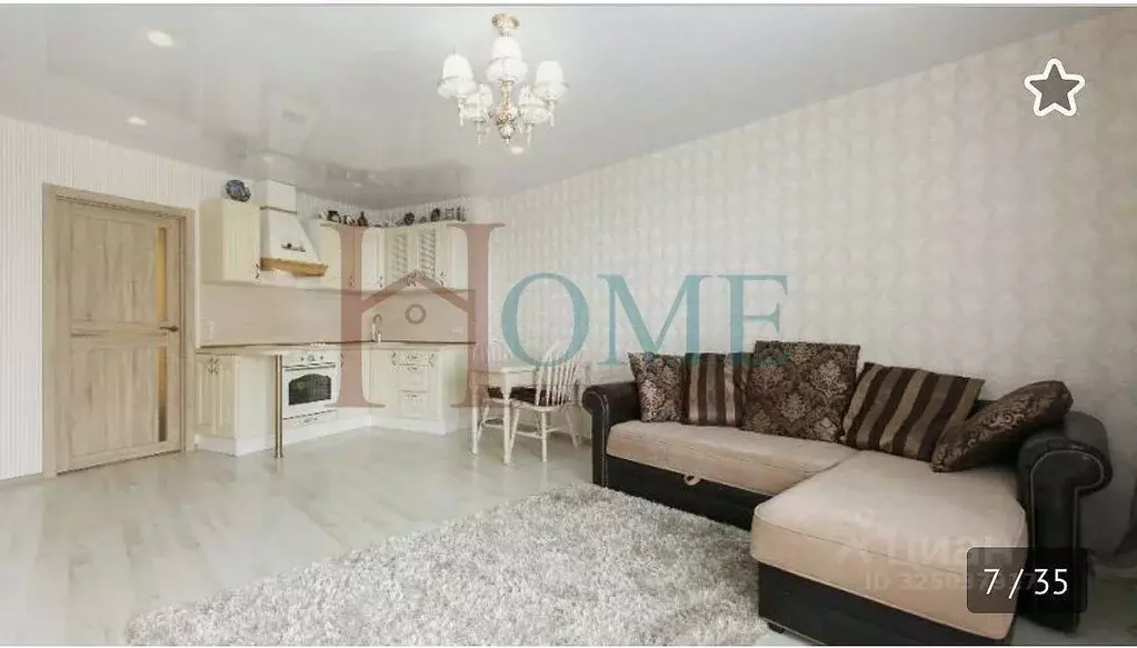 Студия Новосибирская область, Новосибирск Вилюйская ул., 15 (40.0 м) - Фото 2