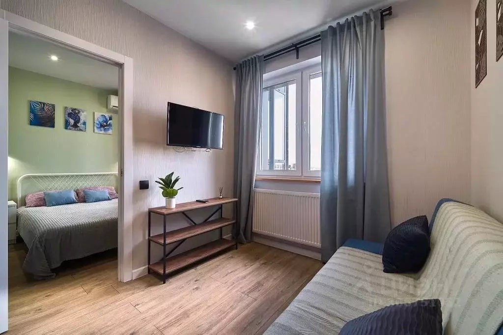 1-к кв. Калужская область, Обнинск ул. Курчатова, 35/1 (35.0 м) - Фото 2