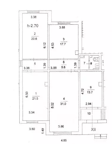 Помещение свободного назначения в Москва ул. Коштоянца, 47к2 (123 м) - Фото 0