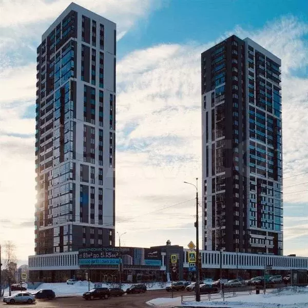 Квартира-студия, 33 м, 26/28 эт. - Фото 1