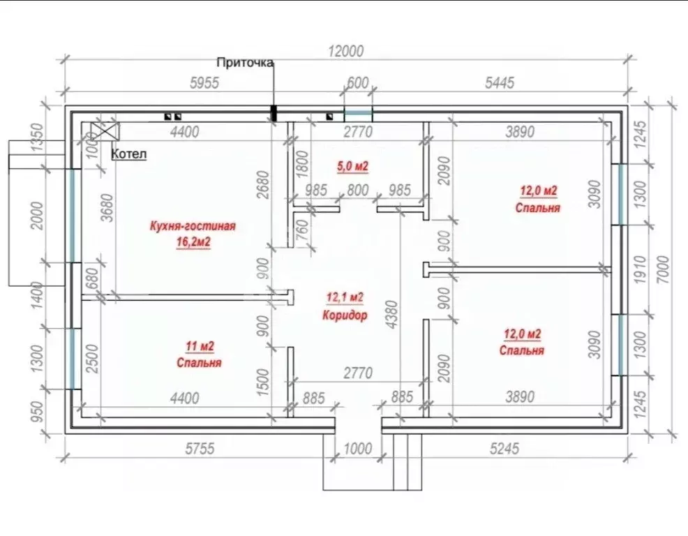 Дом в Краснодарский край, Краснодар ул. Имени Героя Петра Богдановича, ... - Фото 2