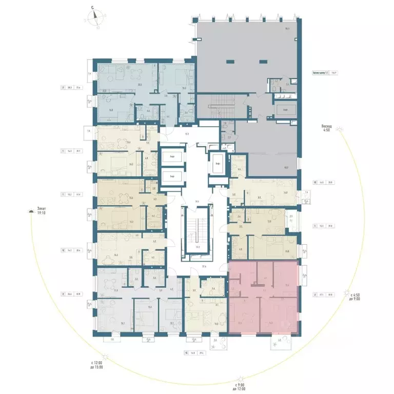 2-к кв. Башкортостан, Уфа Затон-Восточный жилрайон,  (59.8 м) - Фото 2