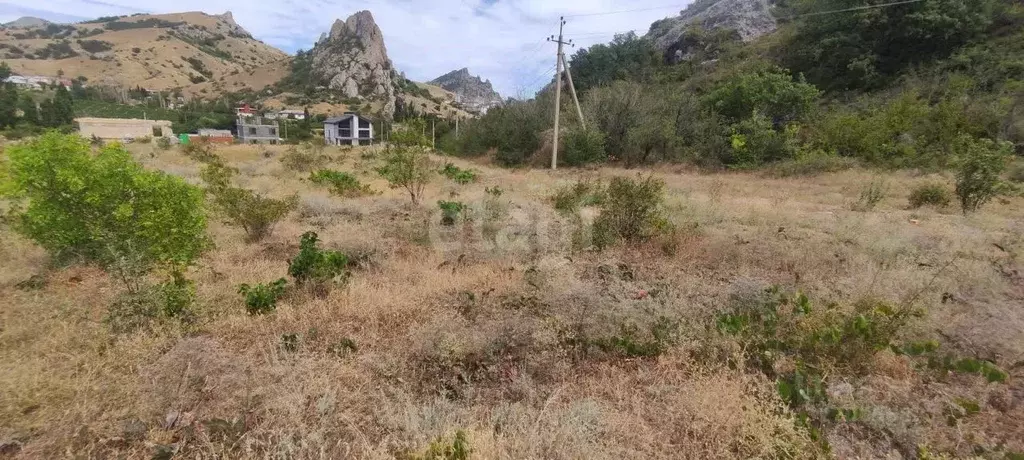 Участок в Крым, Феодосия муниципальный округ, Курортное пгт пер. ... - Фото 1