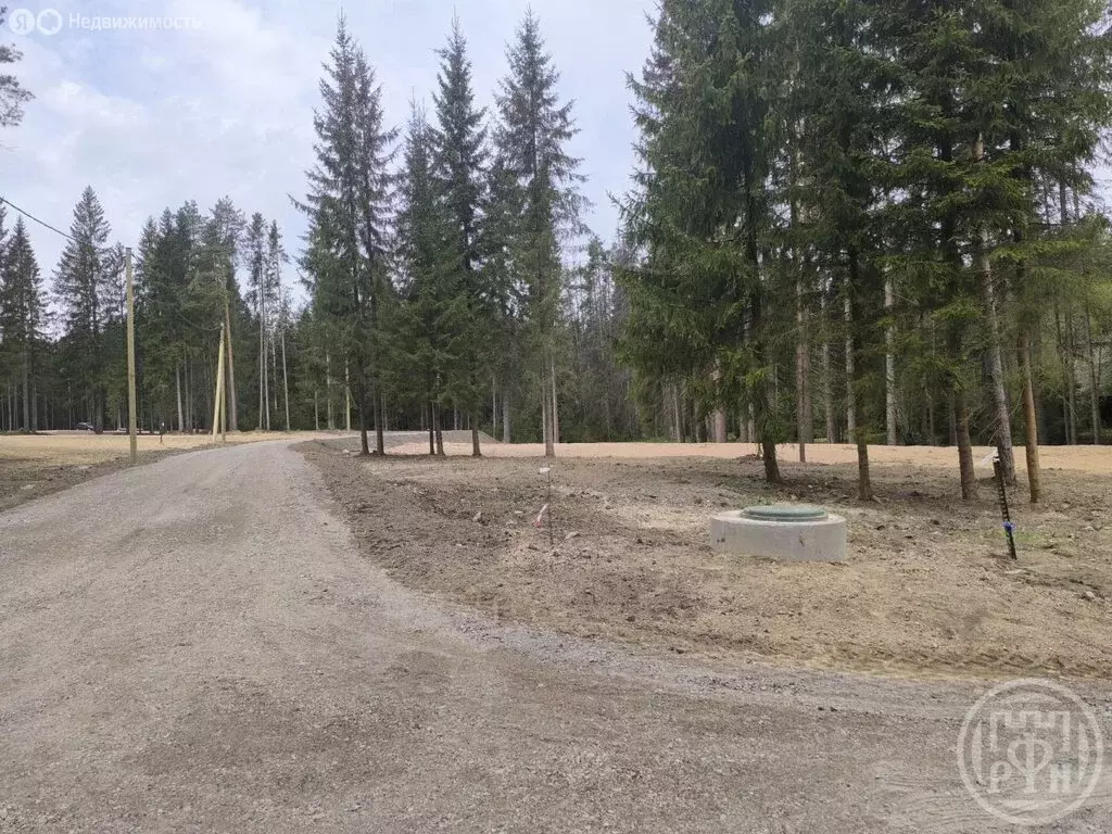 Участок в городской посёлок Рощино, Круговая улица (12 м) - Фото 0