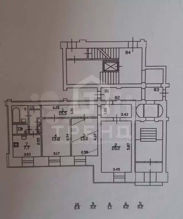 3-к. квартира, 75,3 м, 1/8 эт. - Фото 0