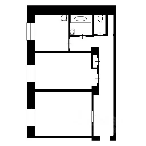 2-к кв. Татарстан, Казань Краснококшайская ул., 84Бк1 (60.0 м) - Фото 1