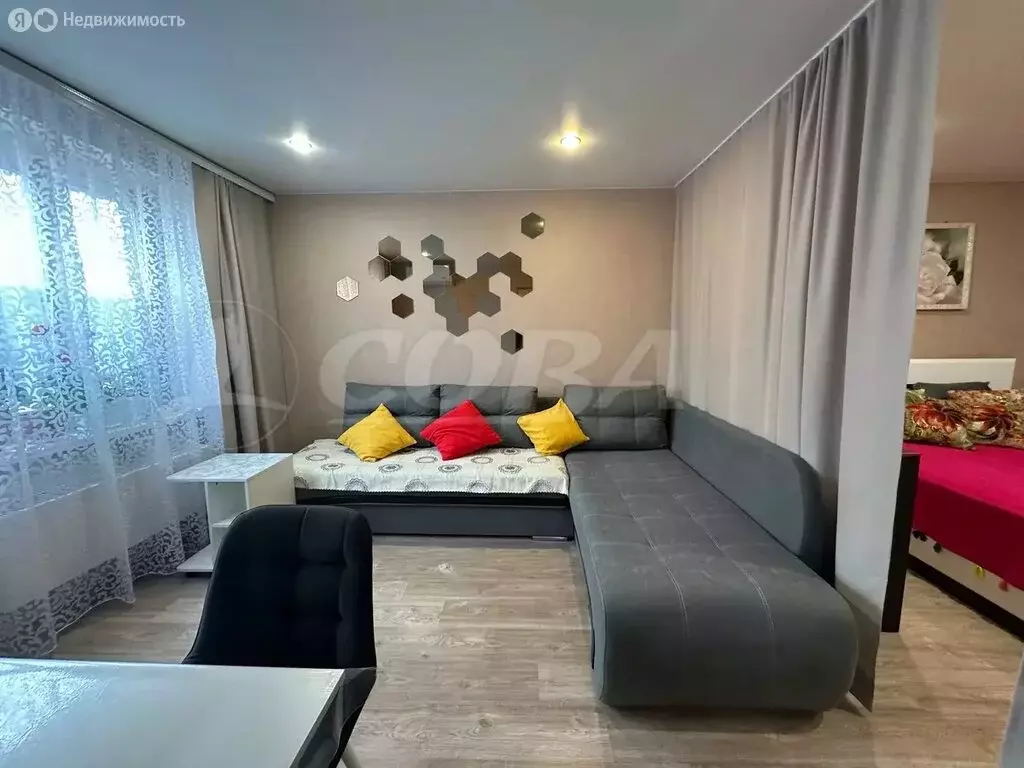 1-комнатная квартира: Тюмень, улица Федюнинского, 54к1 (41 м) - Фото 1