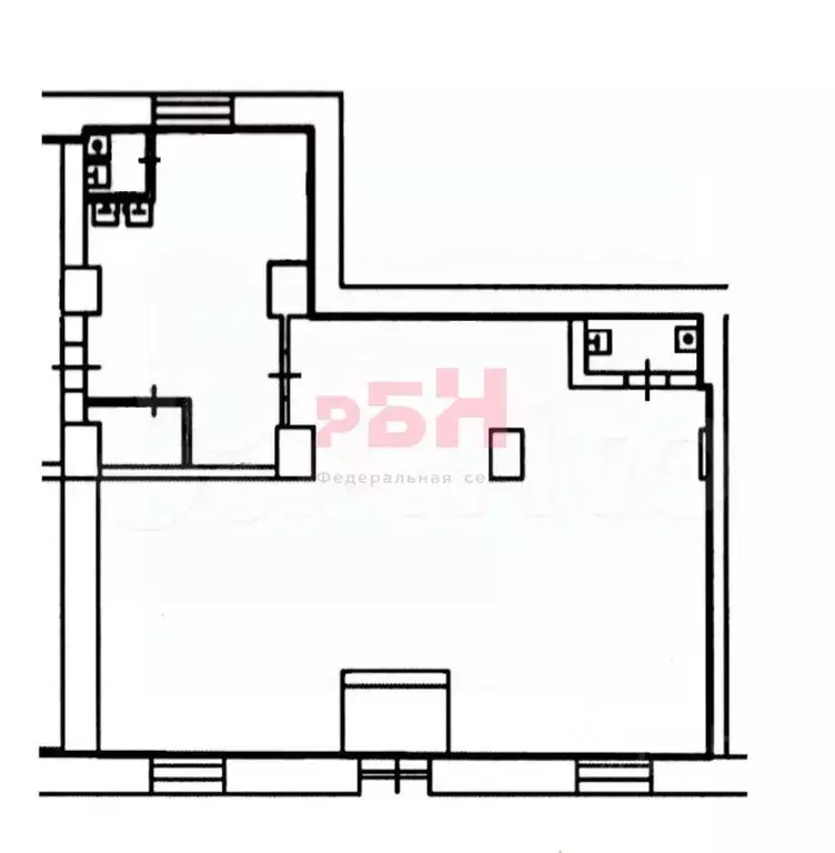 Торговая площадь в Курганская область, Курган ул. Красина, 72 (91 м) - Фото 2