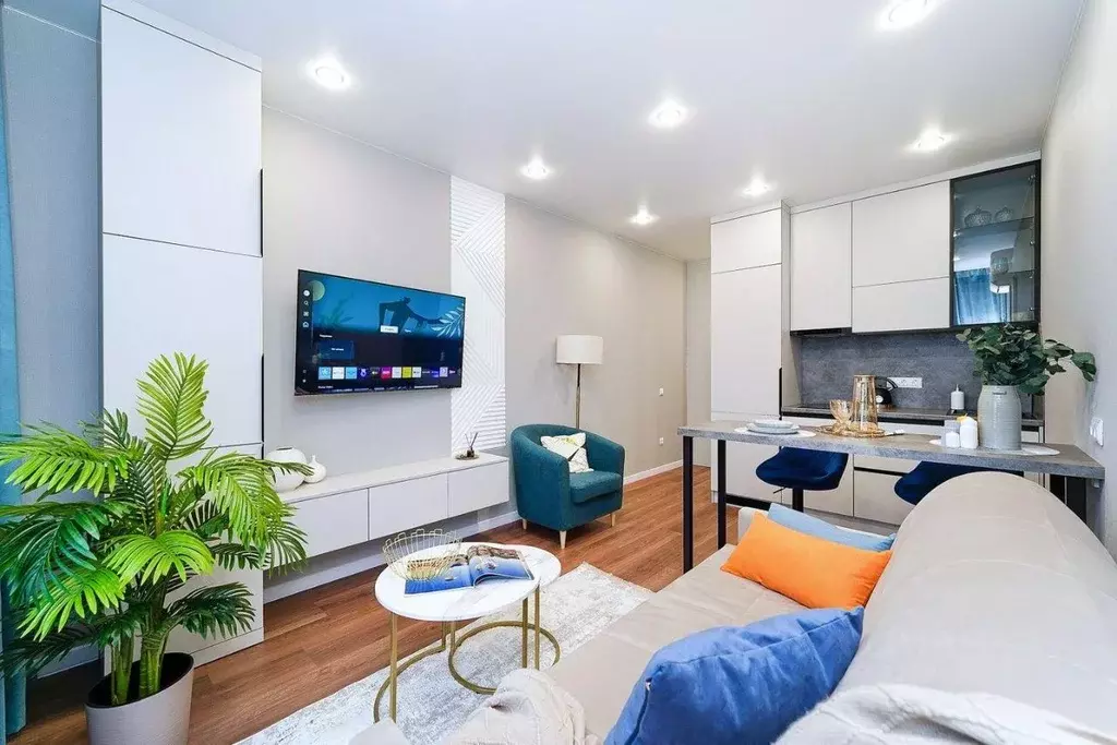 Студия Краснодарский край, Сочи Бытха мкр, ул. Ясногорская, 16/2 (25.0 ... - Фото 2