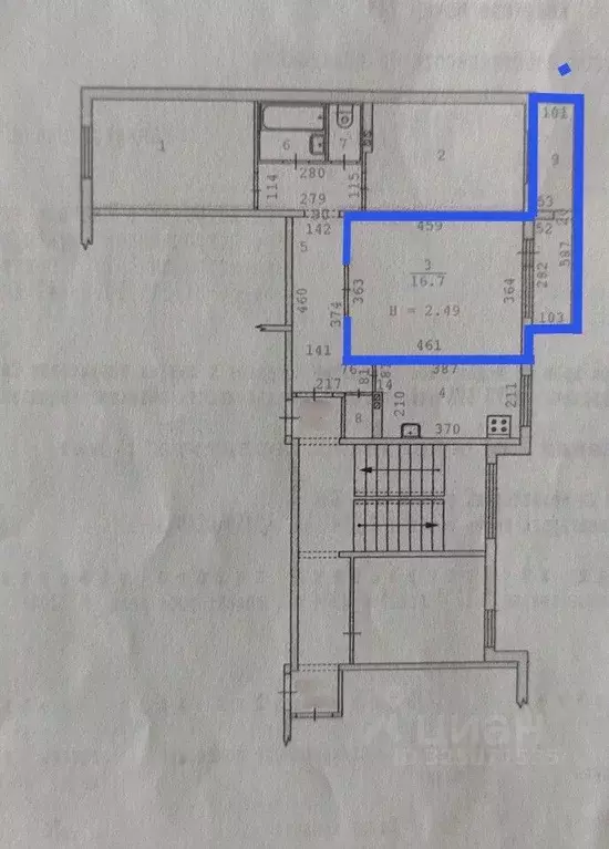 Комната Свердловская область, Екатеринбург ул. Индустрии, 57к2 (16.7 ... - Фото 1