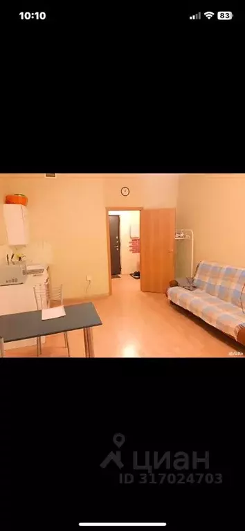 Студия Ленинградская область, Мурино Всеволожский район, ул. Шоссе в ... - Фото 2