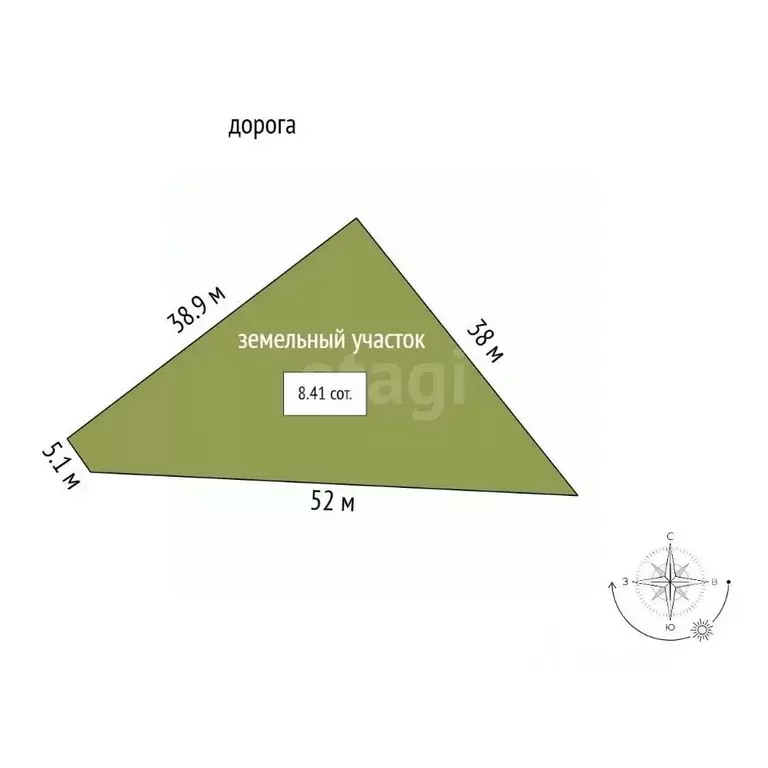 Участок в Крым, Феодосия ул. Космонавтов (8.41 сот.) - Фото 2