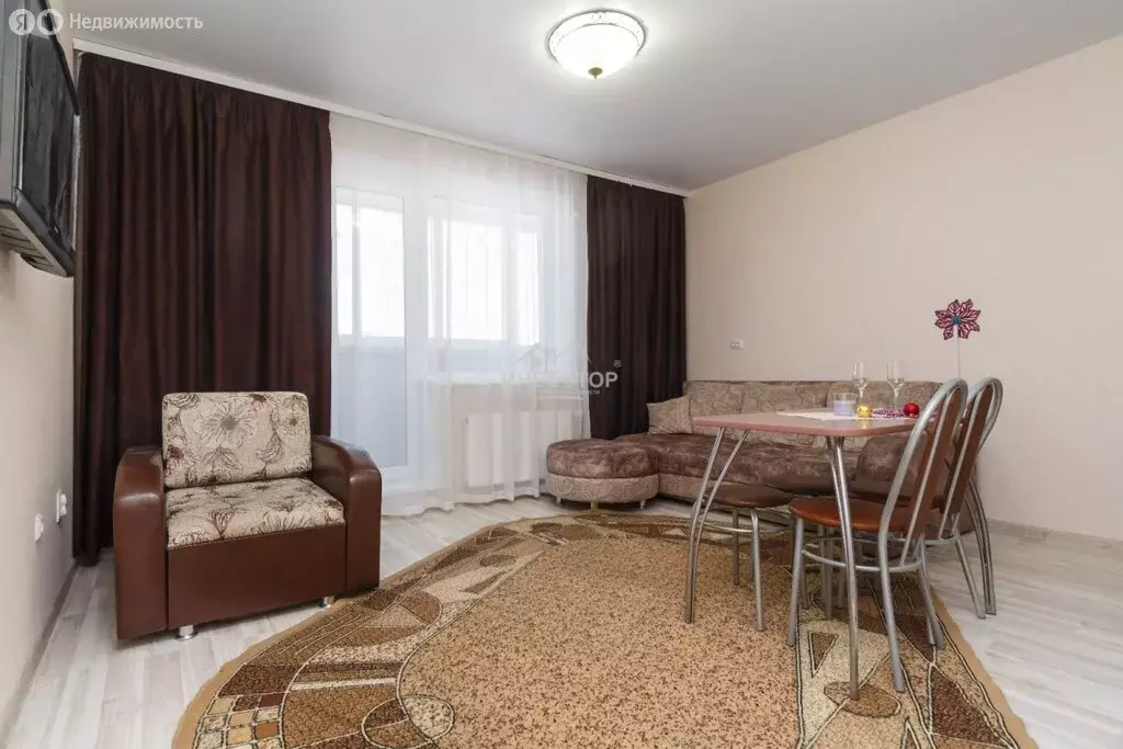 Квартира-студия: Челябинск, улица Университетская Набережная, 63 (24 ... - Фото 1