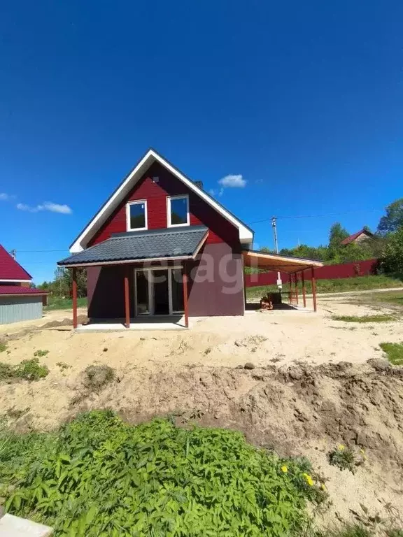 Дом в Калужская область, Город Калуга городской округ, д. Желыбино ул. ... - Фото 1