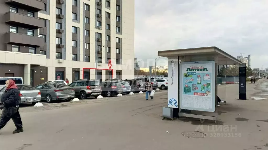 Помещение свободного назначения в Москва ул. Николая Озерова, 2к1 (133 ... - Фото 1