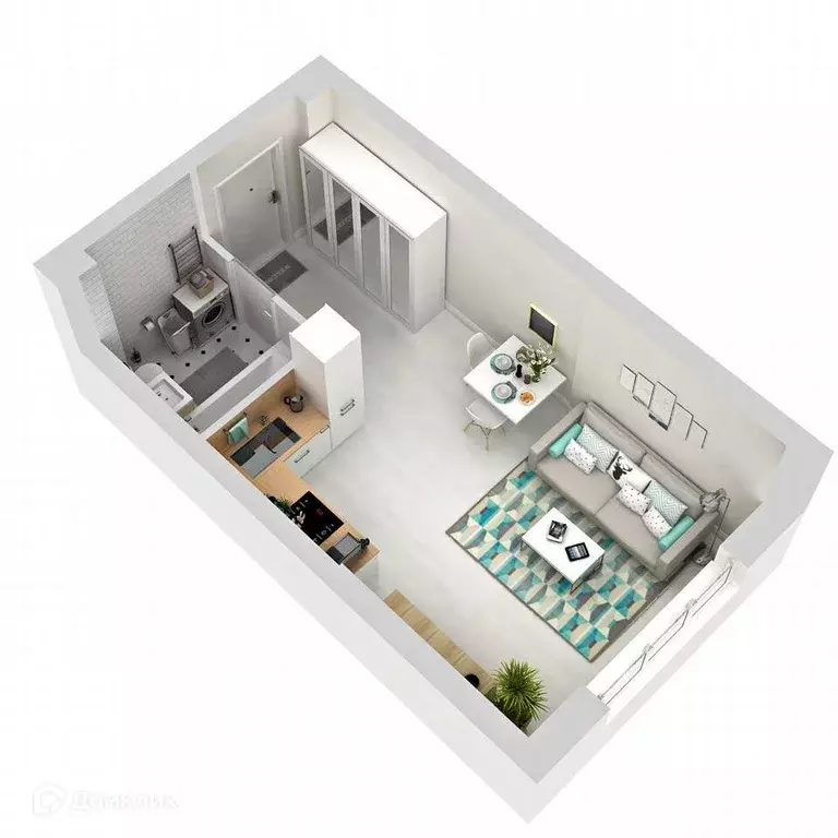 Продаётся квартира-студия, 26.9 м - Фото 1