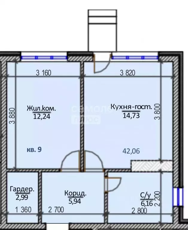 Дом в Краснодарский край, Новороссийск городской округ, Семигорский ... - Фото 2