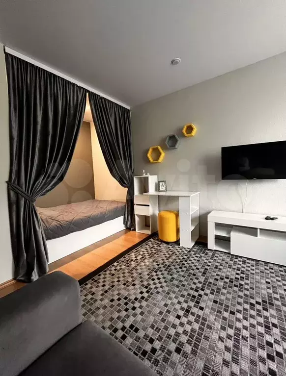 1-к. квартира, 27 м, 4/5 эт. - Фото 0
