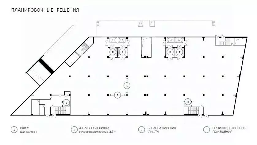 Помещение свободного назначения в Москва Рябиновая ул., 44 (2000 м) - Фото 2