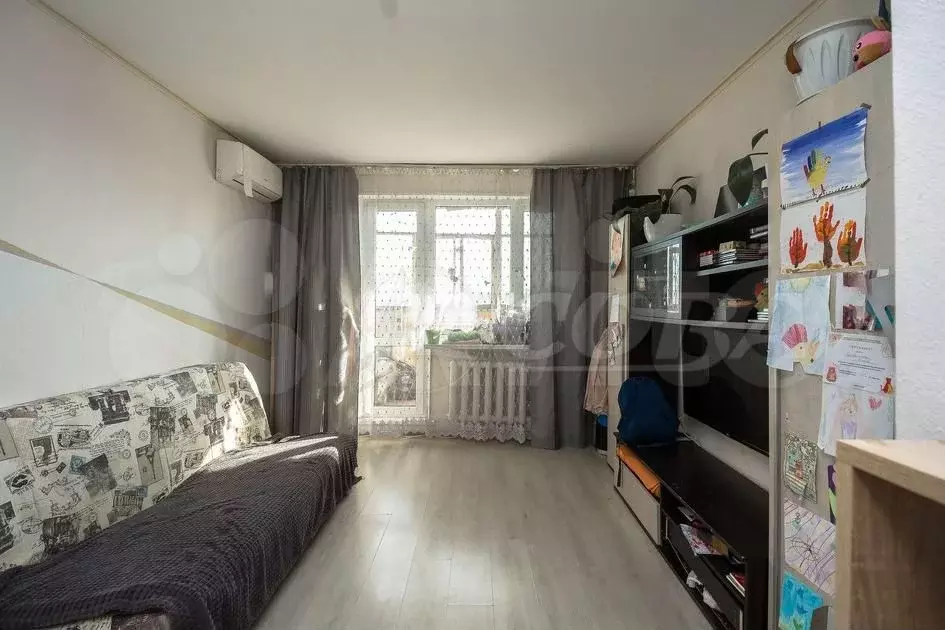 1-к. квартира, 32,5 м, 9/9 эт. - Фото 1