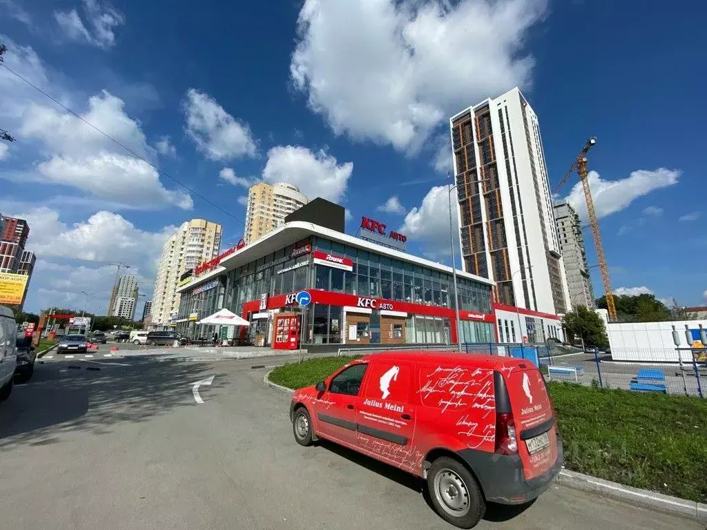 Торговая площадь в Свердловская область, Екатеринбург ул. Московская, ... - Фото 2