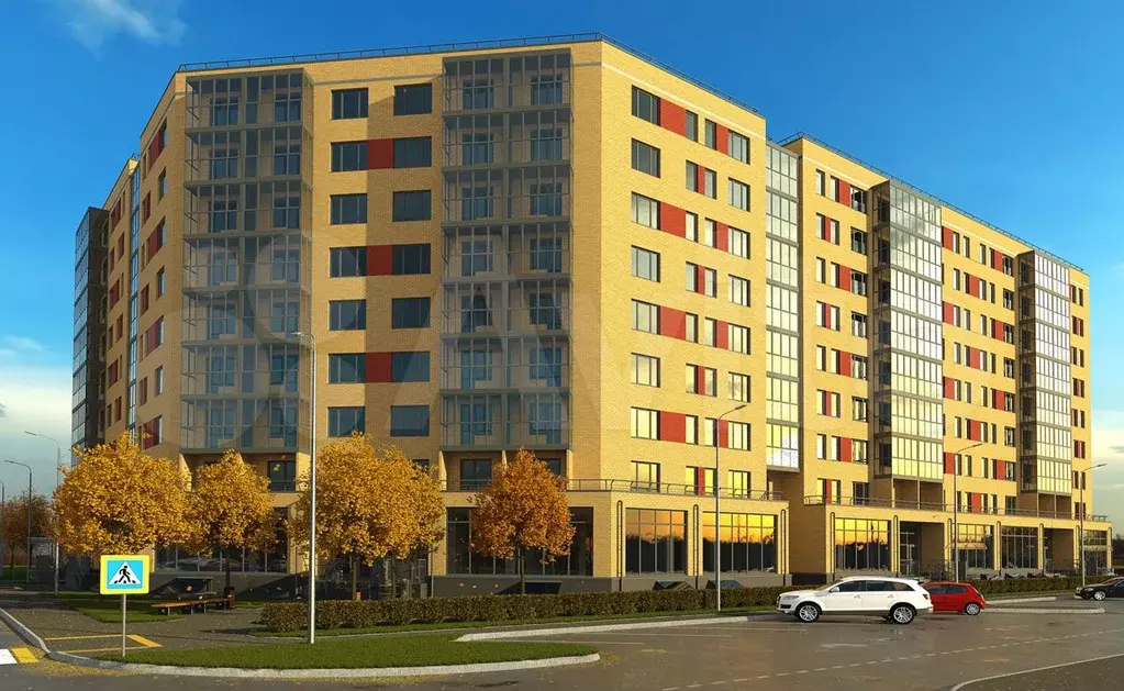 2-к. квартира, 58.5 м, 3/9 эт. - Фото 0