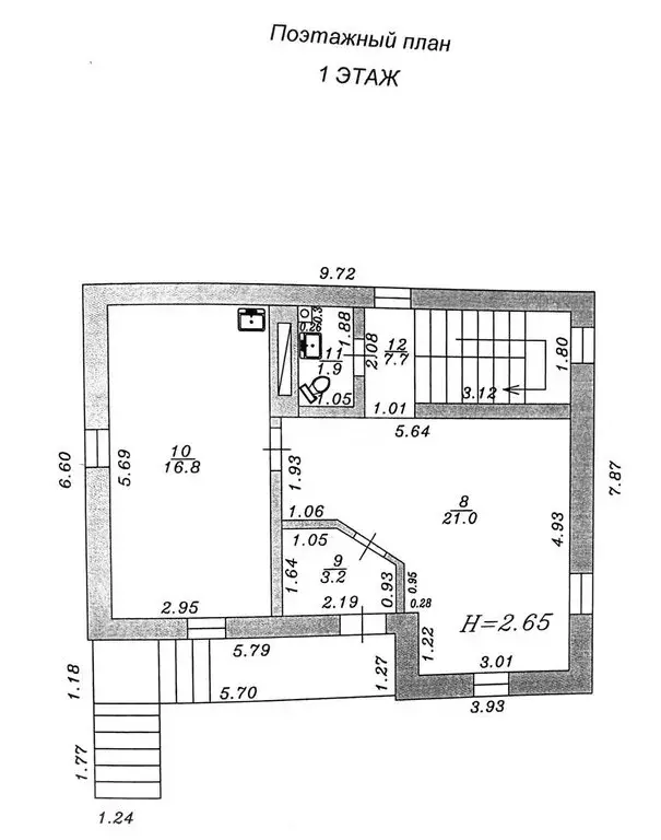 Дом в Краснодарский край, муниципальный округ Анапа, посёлок Верхнее ... - Фото 1