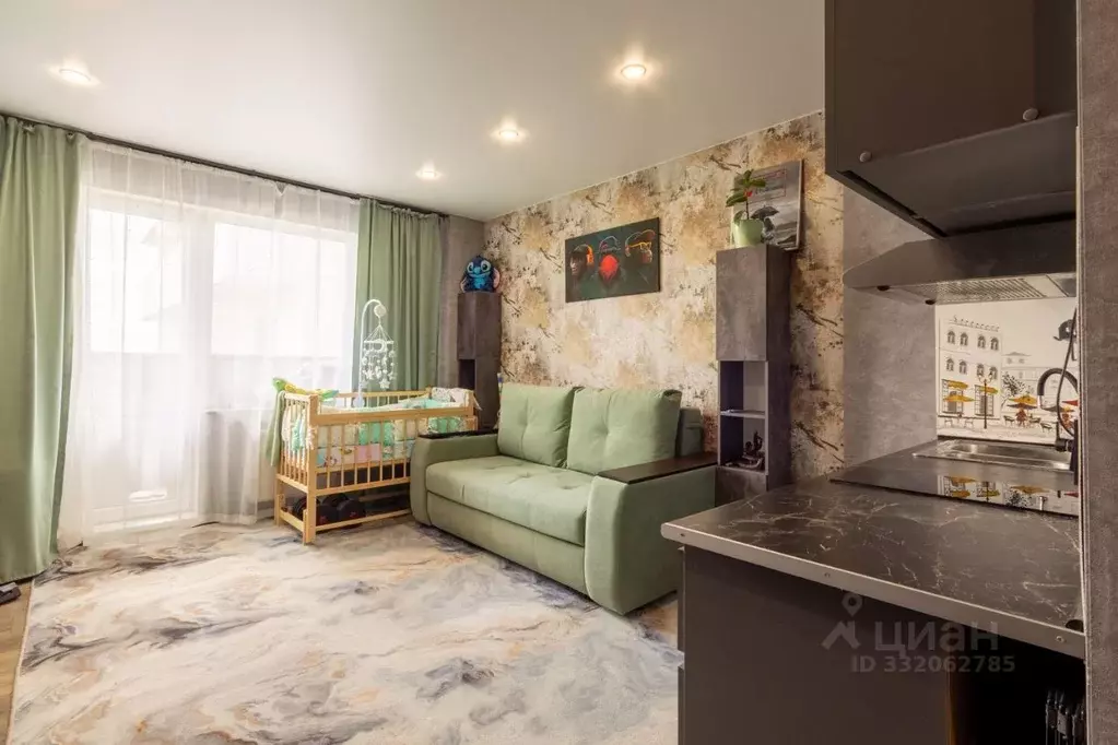 Студия Санкт-Петербург пос. Шушары, Московское ш., 258к1 (26.7 м) - Фото 1
