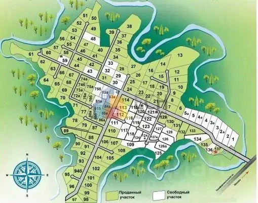 Участок в Тульская область, Заокский район, Малаховское с/пос, ... - Фото 2