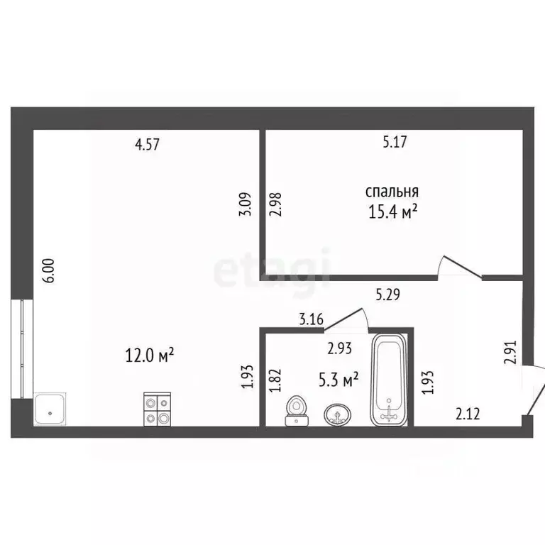 2-к кв. Московская область, Одинцовский городской округ, ... - Фото 2