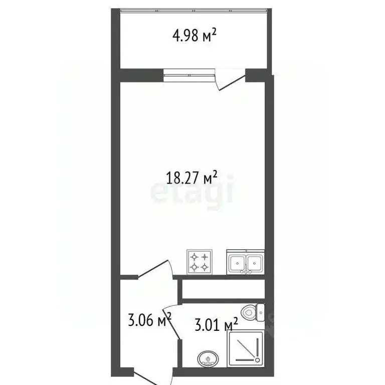 Студия Ленинградская область, Кудрово г. Всеволожский район, Заневское ... - Фото 2