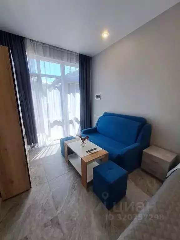 Студия Краснодарский край, Сочи Мамайка мкр, ул. Волжская, 44А (25.0 ... - Фото 1