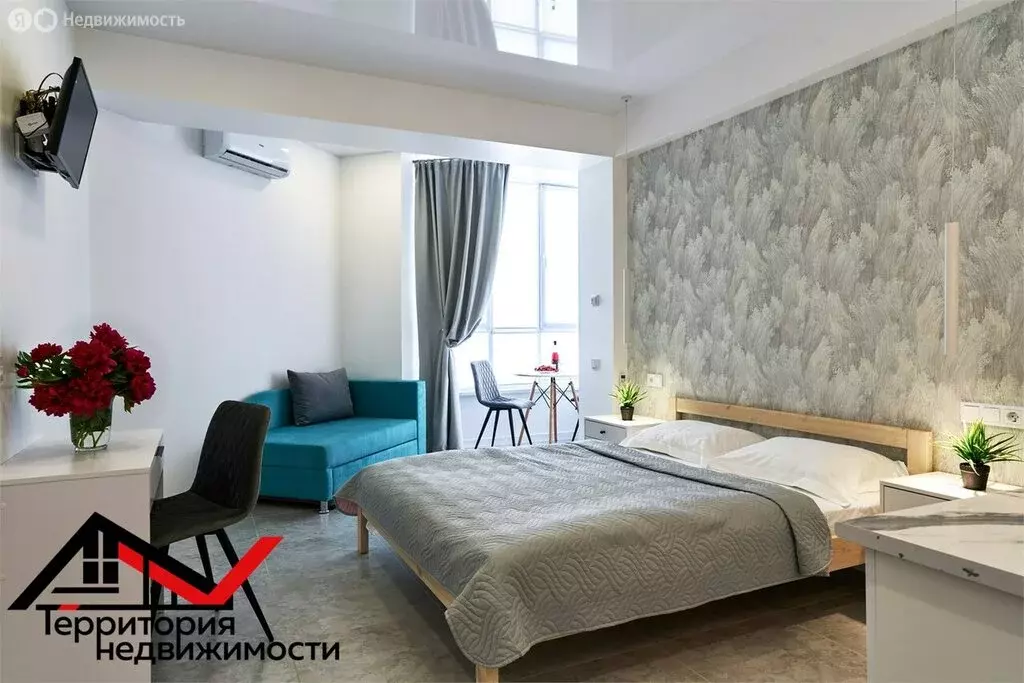 Квартира-студия: Севастополь, улица Челнокова, 19Ак5 (27 м) - Фото 1