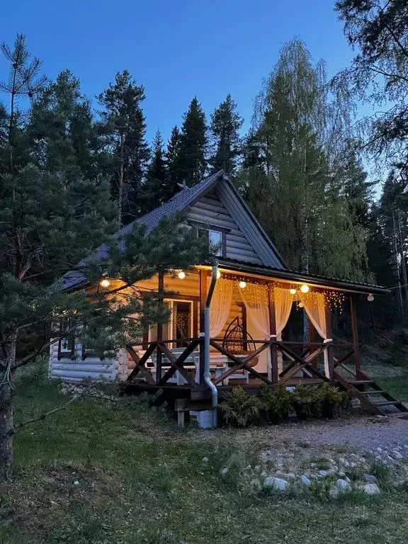 Дом в Карелия, Лахденпохский район, Мийнальское с/пос, пос. Микли, ... - Фото 0