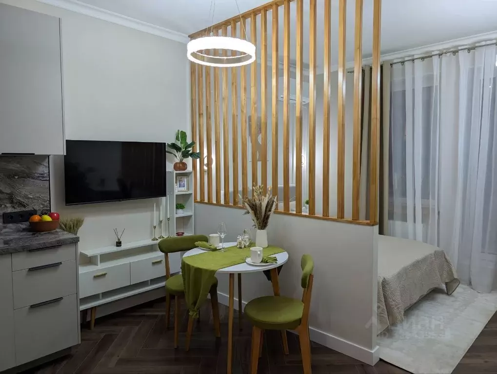 Студия Москва Новоостаповская ул., 20 (30.0 м) - Фото 1