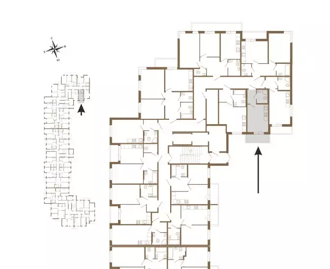 Квартира-студия: Сертолово, Златоглавая улица, 2к7 (21.08 м) - Фото 2