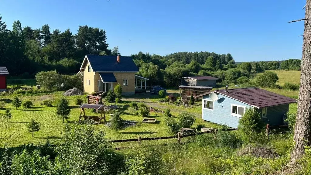 Дом в Карелия, Лахденпохский муниципальный округ, пос. Терву ул. ... - Фото 1