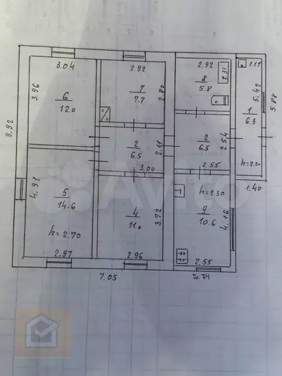 Дом 80,8 м на участке 12 сот. - Фото 0