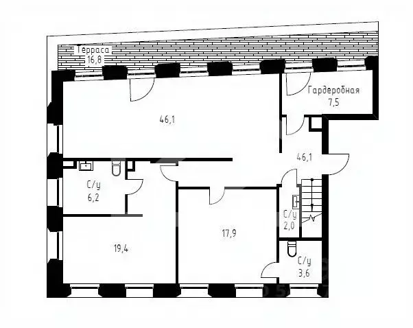 Помещение свободного назначения в Москва Пятницкая ул., 40С1 (271 м) - Фото 2