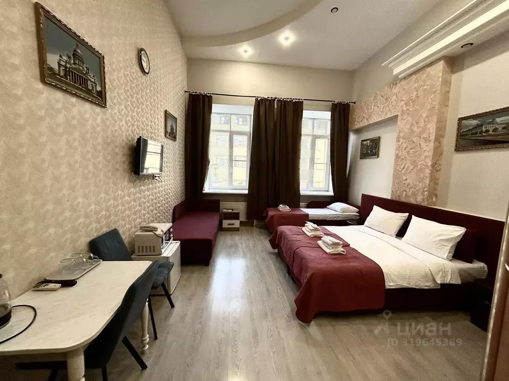Комната Санкт-Петербург Невский просп., 111/3 (30.0 м) - Фото 2