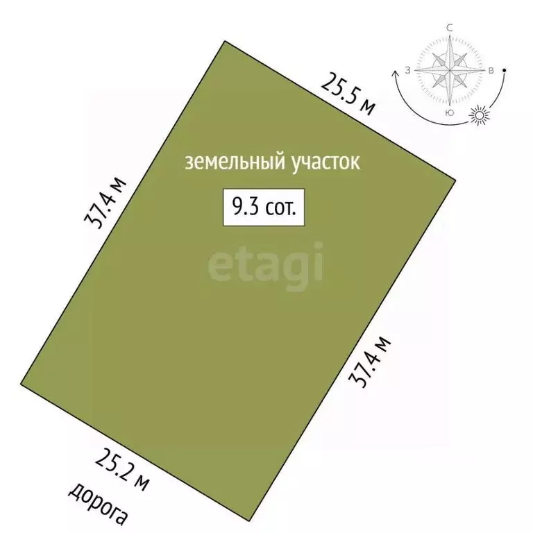 Участок в Нижегородская область, Навашинский муниципальный округ, с. ... - Фото 2