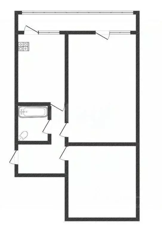 2-к кв. Саратовская область, Балашов ул. Титова, 21А (52.3 м) - Фото 1