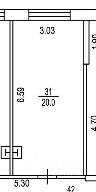 Помещение свободного назначения в Москва ул. Михайлова, 31А (25 м) - Фото 2