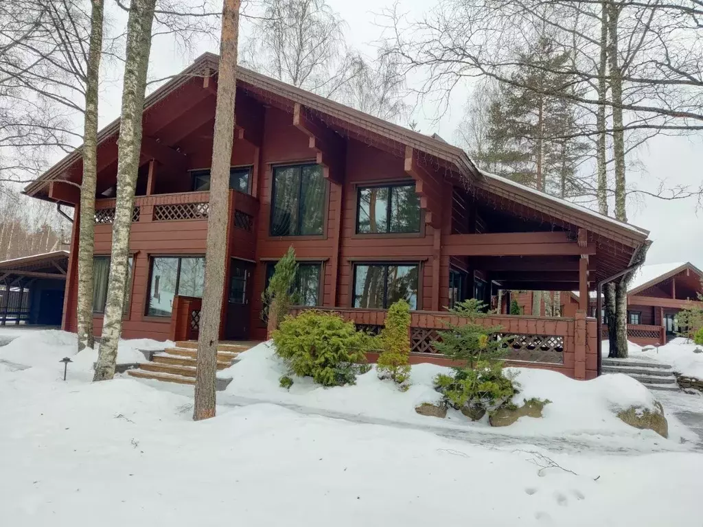 Коттедж в Ленинградская область, Приозерский район, Петровское с/пос, ... - Фото 2