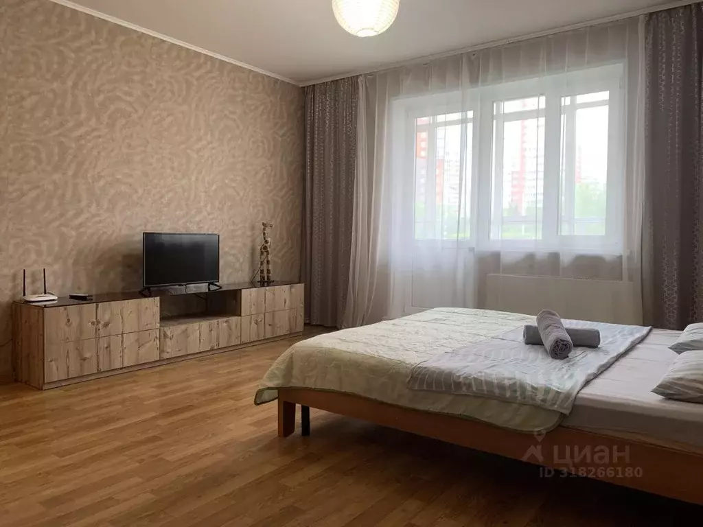 1-к кв. Красноярский край, Красноярск ул. Дмитрия Мартынова, 31 (44.0 ... - Фото 0