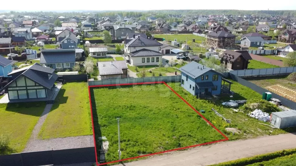 Участок в Колтушское городское поселение, коттеджный посёлок ... - Фото 0