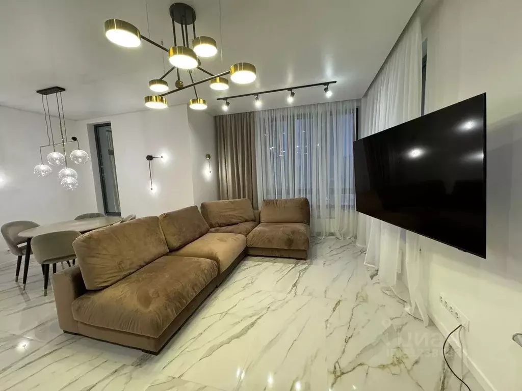 2-к кв. Татарстан, Казань ул. Алексея Козина, 2 (66.1 м) - Фото 2